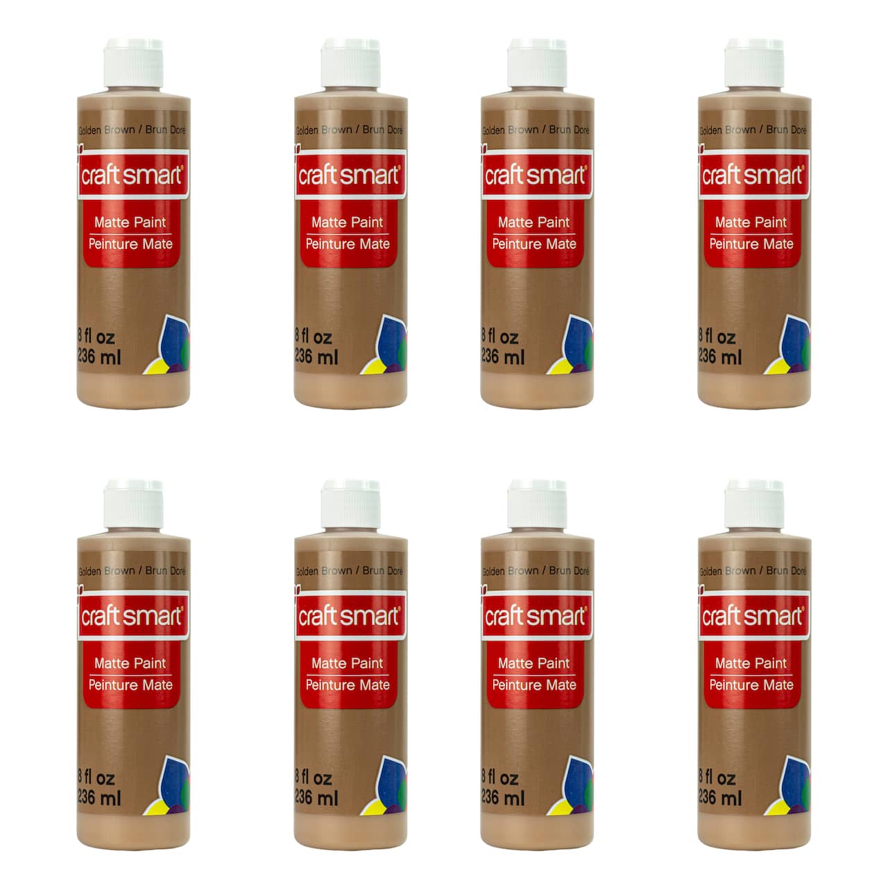 8 Pack: 8oz. Acrylic Paint by Craft Smart®